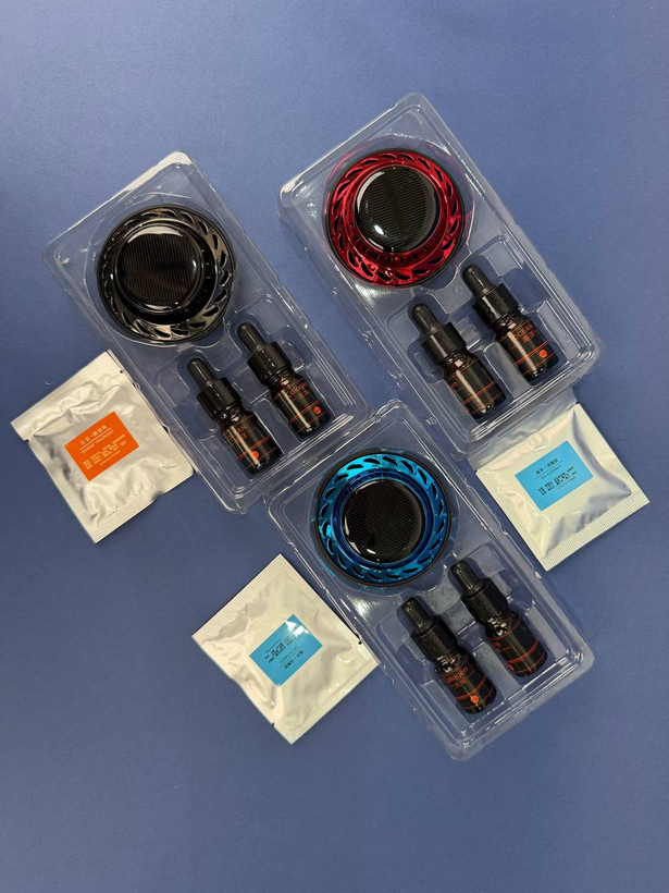 خوشبو کننده خورشیدی ماشین اورجینال JIN GE مدل JG-009 (پخش عطر چرخان) | کد K10002
