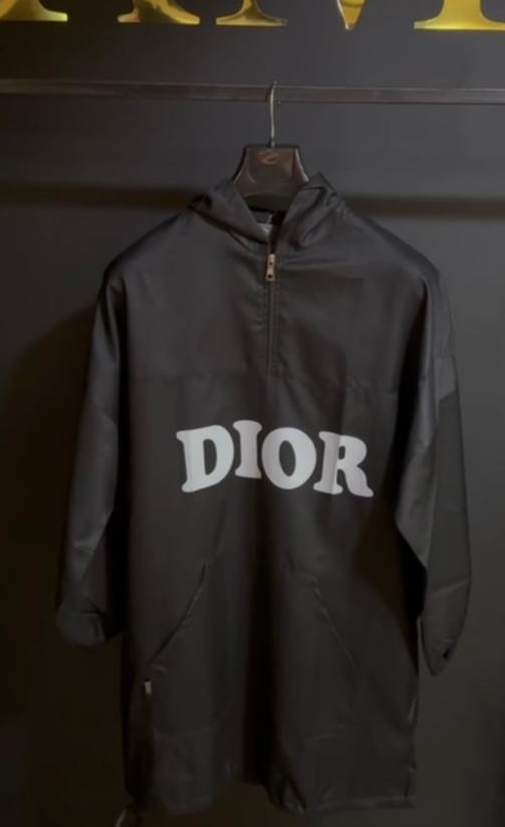 هودی زنانه پاییزه کلاهدار طرح DIOR | کد 50007