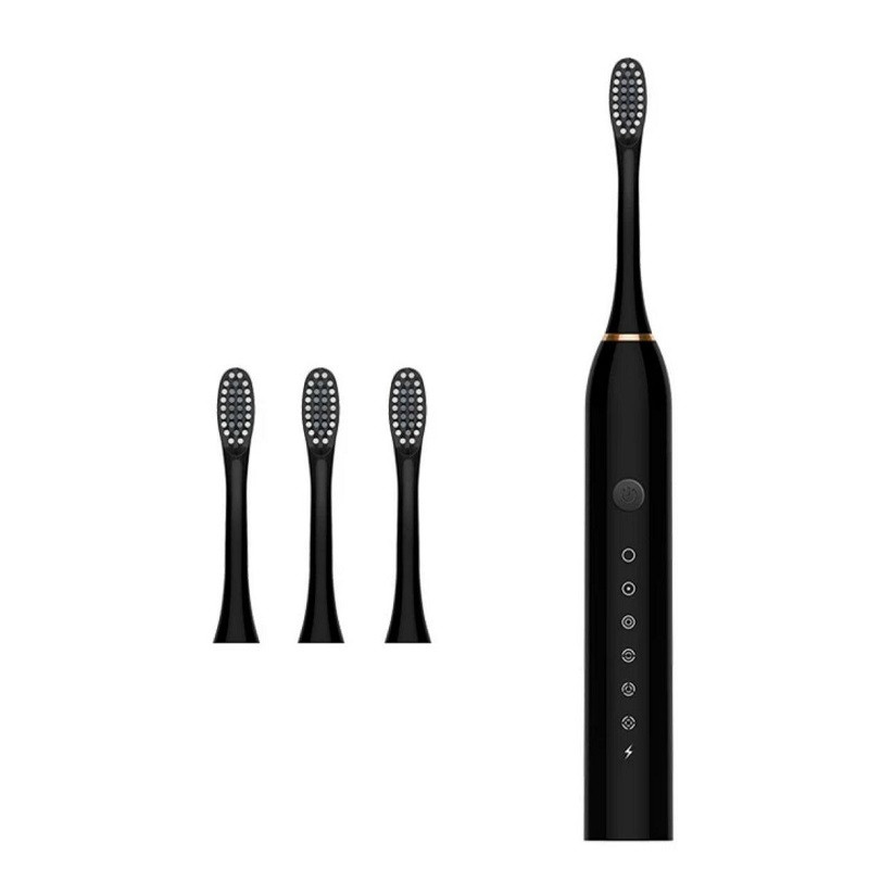 مسواک برقی شارژی X-3 شش حالته اورجینال | ضد آب IPX7 با 4 سری یدک کد S10002