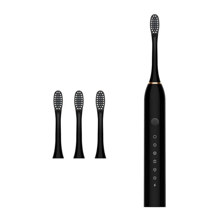مسواک برقی شارژی X-3 شش حالته اورجینال | ضد آب IPX7 با 4 سری یدک کد S10002